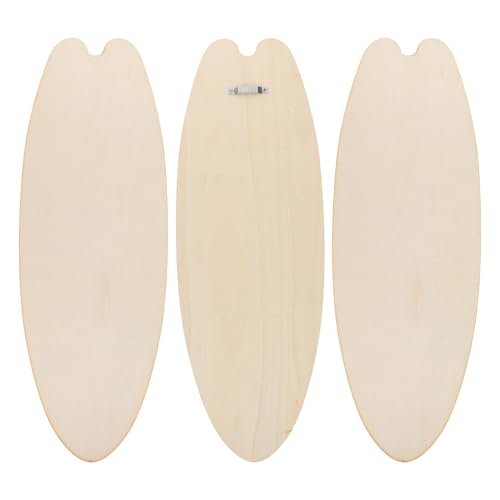 Ciieeo 3 Stück Surfbrett-Wandkunst aus Holz – DIY-Ausschnitte aus unbehandeltem Holz – Surfbrett-Schilder für DIY-Graffiti-Badezimmerdekor und nautische Dekorationen Ciieeo 3 Stück Surfbrett-Wandkunst aus Holz – DIY-Ausschnitte aus unbehandeltem Holz – Surfbrett-Schilder für DIY-Graffiti-Badezimmerdekor und nautische Dekorationen von Ciieeo