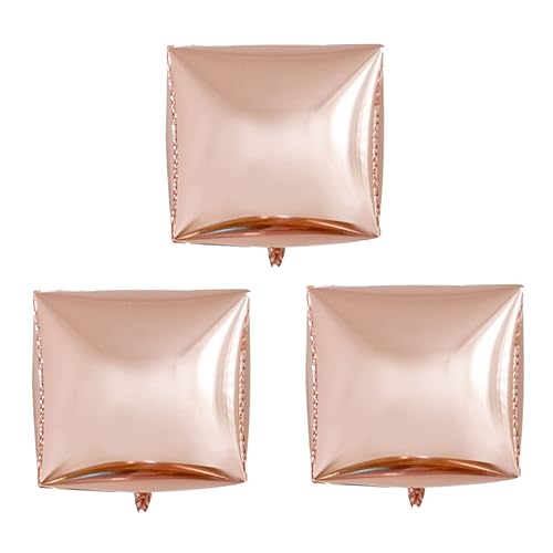 Ciieeo 3 Stück Würfel Aluminium Folienballons Roségold Partydeko für Geburtstagsfeiern Hochzeiten und Festivals Verleiht Jedem Event eine Festliche Ciieeo 3 Stück Würfel Aluminium Folienballons Roségold Partydeko für Geburtstagsfeiern Hochzeiten und Festivals Verleiht Jedem Event eine Festliche von Ciieeo