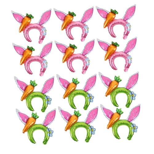 Ciieeo 30 Stück Hasenohren-Kopfschmuck Ballons für Ballontiere Osterhasen-Spielzeugdekorationen Hasenballons Osterballons Ballon Tierballons Hasenohren Stirnband Aluminiumfolie Ciieeo 30 Stück Hasenohren-Kopfschmuck Ballons für Ballontiere Osterhasen-Spielzeugdekorationen Hasenballons Osterballons Ballon Tierballons Hasenohren Stirnband Aluminiumfolie von Ciieeo