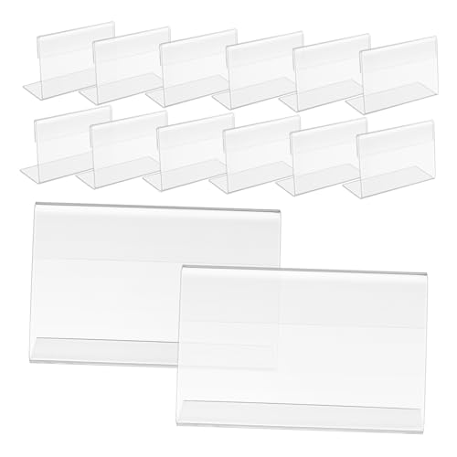Ciieeo 30 Stück Tischkartenhalter aus Transparente Namensschild und Preisschildständer für Hochzeiten Partys Buffets und Restaurants Förmig Ciieeo 30 Stück Tischkartenhalter aus Transparente Namensschild und Preisschildständer für Hochzeiten Partys Buffets und Restaurants Förmig von Ciieeo