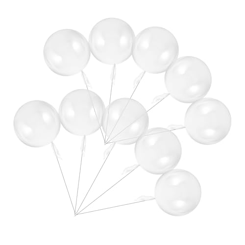 Ciieeo 35 Stück Bobo-ball Luftballons Partydekorationen Klarer Ballon Klare Blasenballons Transparent Plastik von Ciieeo