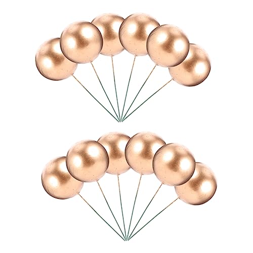 Ciieeo 36Stücke Kuchendekorationen Goldene Dekorative Bälle für Cupcakes und Sicheres Kreatives Design für Geburtstagsfeiern Hochzeiten und Jubiläen Hygienisch Ciieeo 36Stücke Kuchendekorationen Goldene Dekorative Bälle für Cupcakes und Sicheres Kreatives Design für Geburtstagsfeiern Hochzeiten und Jubiläen Hygienisch von Ciieeo
