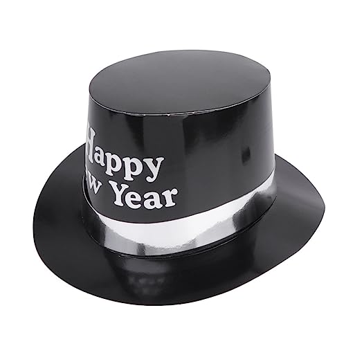 Ciieeo 3St Party-Neujahrshüte Silvester Foto Requisiten Kegelhut des neuen Jahres Stirnband Kleidung Partyhüte für das neue Jahr Partygeschenke für das neue Jahr Miniatur Fedora Kostüme von Ciieeo