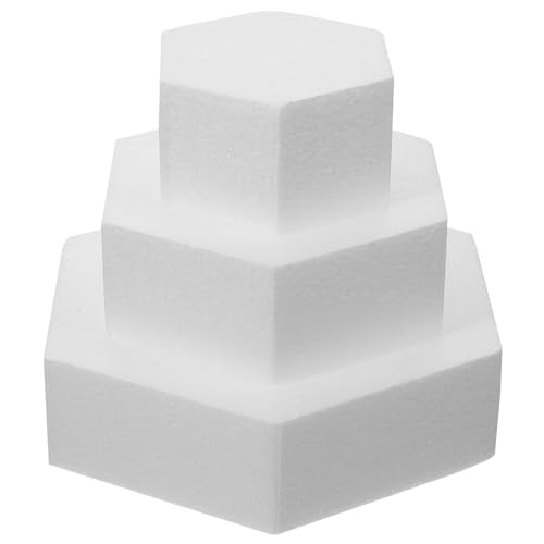 Ciieeo 3st Schaumkuchen-Embryo Modelle Zum Dekorieren Von Kuchen Schaumkuchen Dummies Kuchenform Schaum Kuchenmodell Kuchenattrappen Zum Dekorieren Gefälschter Weiß Herz Ciieeo 3st Schaumkuchen-Embryo Modelle Zum Dekorieren Von Kuchen Schaumkuchen Dummies Kuchenform Schaum Kuchenmodell Kuchenattrappen Zum Dekorieren Gefälschter Weiß Herz von Ciieeo