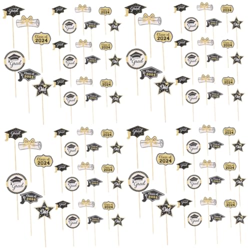 Ciieeo 4 Sätze Abschlussparty Tortenpicker Dekorative Cupcake Für Graduierung Verzierung Für Kuchen Cupcakes Und Desserts Bei Feierlichkeiten Stück * 4 Ciieeo 4 Sätze Abschlussparty Tortenpicker Dekorative Cupcake Für Graduierung Verzierung Für Kuchen Cupcakes Und Desserts Bei Feierlichkeiten Stück * 4 von Ciieeo