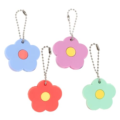 Ciieeo 4 Stück Bunte Schlüsselkappen Set PVC Teiliges Set mit Blumen Design Grün Blau und Orange Flexible Schlüsselabdeckungen für Einfache Identifikation von Haustürschlüsseln Ciieeo 4 Stück Bunte Schlüsselkappen Set PVC Teiliges Set mit Blumen Design Grün Blau und Orange Flexible Schlüsselabdeckungen für Einfache Identifikation von Haustürschlüsseln von Ciieeo