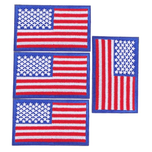 Ciieeo 4 Stück Flaggen-stickpatch Retro Dekoration Im Freien Nähen Stickerei Patriotisch Große Flicken Zum Aufbügeln Hutflicken Aufbügeln Flaggenpatch Abzeichen Patch Hemdpatches Stoff Ciieeo 4 Stück Flaggen-stickpatch Retro Dekoration Im Freien Nähen Stickerei Patriotisch Große Flicken Zum Aufbügeln Hutflicken Aufbügeln Flaggenpatch Abzeichen Patch Hemdpatches Stoff von Ciieeo