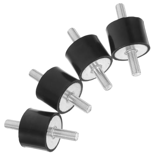 Ciieeo 4 Stück Gummihalterung Wallmontage -Stoßdämpfer Stoßdämpfer Bolzenhalterung Anti -Vibrationspuffer kleiner Stoßdämpfer Rostfreier Stahl Black Ciieeo 4 Stück Gummihalterung Wallmontage -Stoßdämpfer Stoßdämpfer Bolzenhalterung Anti -Vibrationspuffer kleiner Stoßdämpfer Rostfreier Stahl Black von Ciieeo