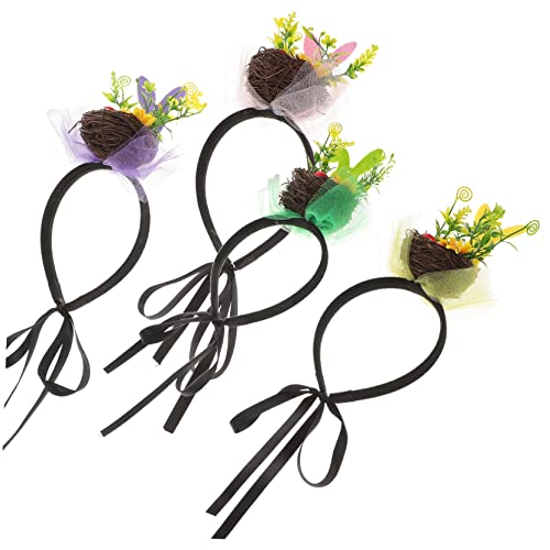 Ciieeo Osterparty-stirnband-set Für Damen Haarreifen Osterkopfschmuck Hasennest- Cosplay-accessoire Bequeme Passform Ciieeo Osterparty-stirnband-set Für Damen Haarreifen Osterkopfschmuck Hasennest- Cosplay-accessoire Bequeme Passform von Ciieeo