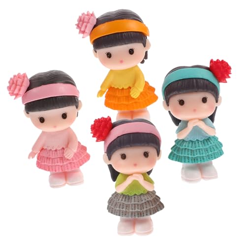 Ciieeo 4 Stück PVC-figurenpuppen Leicht Und Für Geburtstagskuchen- Und Heimdekoration Ciieeo 4 Stück PVC-figurenpuppen Leicht Und Für Geburtstagskuchen- Und Heimdekoration von Ciieeo