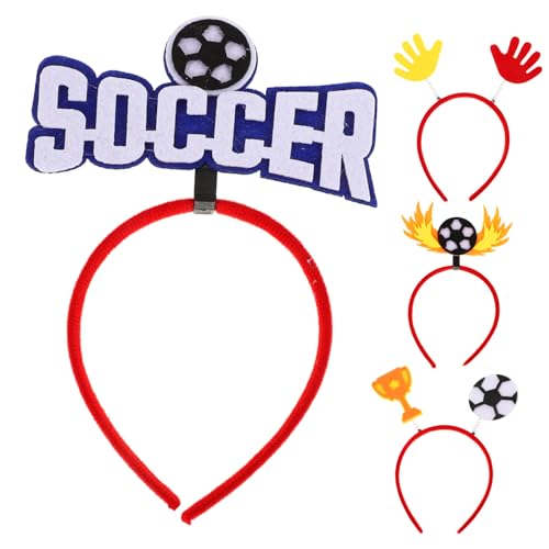 Ciieeo 4 Stück Party-mittelstücke Für Tische Fußball-haarband Stirnbänder Stirnband Fußballzubehör Für Mädchen Fußballgeschenke Mädchen Fußball-partygeschenke Gefühlt Colorful Ciieeo 4 Stück Party-mittelstücke Für Tische Fußball-haarband Stirnbänder Stirnband Fußballzubehör Für Mädchen Fußballgeschenke Mädchen Fußball-partygeschenke Gefühlt Colorful von Ciieeo