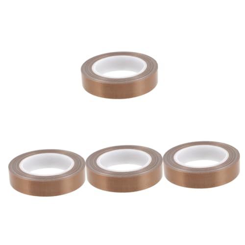Ciieeo 4 Stück Ptfe Klebeband für Vakuumversiegelung Hitzebeständiges Dichtungsband Handsealer Tape für Effiziente Versiegelung Hohe Kompatibilität für Lebensmittelverpackungen von Ciieeo