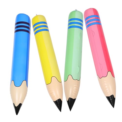 Ciieeo 4 Stück Teiliges Aufblasbare Buntstift-spielzeuge aus Robustem PVC Kreative Party-dekoration für Schulanfang Abschlussfeiern und Klassenzimmer Kinderfreundliche Leichte Bildungs Ciieeo 4 Stück Teiliges Aufblasbare Buntstift-spielzeuge aus Robustem PVC Kreative Party-dekoration für Schulanfang Abschlussfeiern und Klassenzimmer Kinderfreundliche Leichte Bildungs von Ciieeo