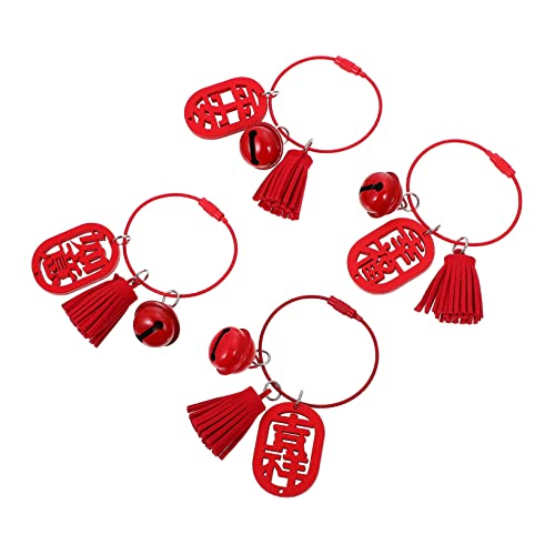 Ciieeo 4 Stück Teiliges Chinesische Zeichen Holzanhänger Trendige Schlüsselanhänger mit Wünschen Langlebige Handgefertigte Bag Charms für und Dekoration Ciieeo 4 Stück Teiliges Chinesische Zeichen Holzanhänger Trendige Schlüsselanhänger mit Wünschen Langlebige Handgefertigte Bag Charms für und Dekoration von Ciieeo