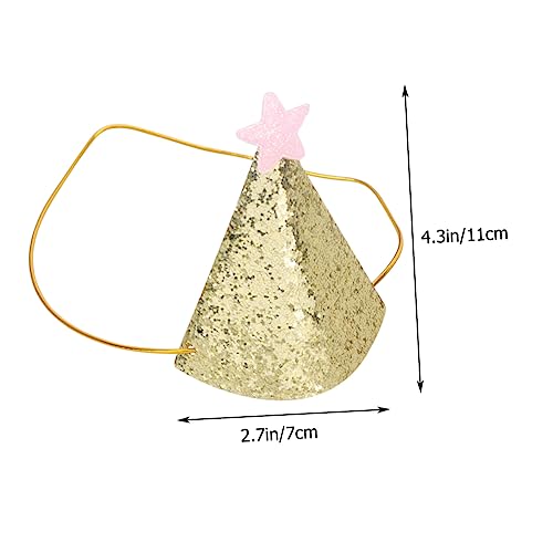 Ciieeo 4 Stück Teiliges Glitzer Partyhüte mit Stern Topper Bunte Pappkegel für Kindergeburtstag Schimmernde Geburtstagskappen Gold Blau und Silber Festliche Partydekoration Ciieeo 4 Stück Teiliges Glitzer Partyhüte mit Stern Topper Bunte Pappkegel für Kindergeburtstag Schimmernde Geburtstagskappen Gold Blau und Silber Festliche Partydekoration von Ciieeo