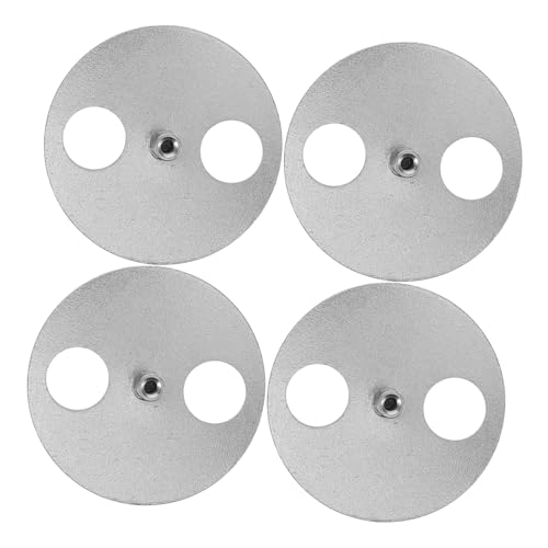 Ciieeo 4 Stück Teiliges Metall wickelset für Spieluhren Runde Aufziehplatte mit Hoher Härte Robustes DIY musikbox zubehör Ersatzteile für Musikboxen Einfache Montage Langlebige von Ciieeo