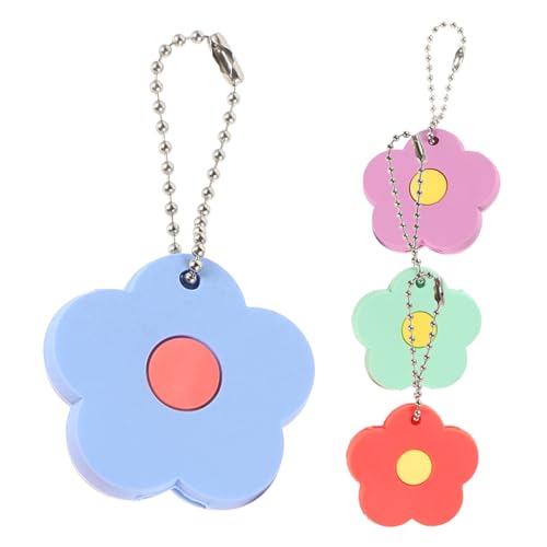 Ciieeo 4 Stück Teiliges Schlüsselcover Set mit Blumenmotiv PVC Schlüsselkappen für Haustürschlüssel Wiederverwendbar Leicht Abziehbar Schlüsselkennzeichnung für Einfache Identifikation Ciieeo 4 Stück Teiliges Schlüsselcover Set mit Blumenmotiv PVC Schlüsselkappen für Haustürschlüssel Wiederverwendbar Leicht Abziehbar Schlüsselkennzeichnung für Einfache Identifikation von Ciieeo