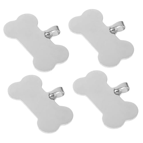 Ciieeo 4 Stück Tierschild Aus Edelstahl Haustier Abzeichenanhänger Blanko-tag-anhänger Stanzen Leerer Anhänger Charm-herstellungsset Hundeschilds Für Haustiere Rostfreier Stahl Silver Ciieeo 4 Stück Tierschild Aus Edelstahl Haustier Abzeichenanhänger Blanko-tag-anhänger Stanzen Leerer Anhänger Charm-herstellungsset Hundeschilds Für Haustiere Rostfreier Stahl Silver von Ciieeo