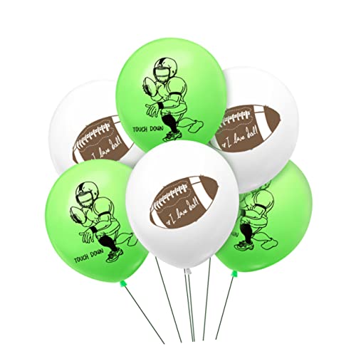 Ciieeo 40 Stück Bedruckte Latexballons Fußballballons Fußball Latexballons Für Partys Fußballballons Fußballpartyballons Partyzubehörballons Ciieeo 40 Stück Bedruckte Latexballons Fußballballons Fußball Latexballons Für Partys Fußballballons Fußballpartyballons Partyzubehörballons von Ciieeo