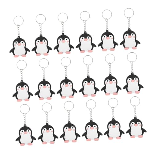 Ciieeo 40 Stück Teiliges Pinguin Schlüsselanhänger Handbemalte Cartoon Tier Schlüsselringe Leichte Partygeschenke und Taschenanhänger für Kindergeburtstag und Ciieeo 40 Stück Teiliges Pinguin Schlüsselanhänger Handbemalte Cartoon Tier Schlüsselringe Leichte Partygeschenke und Taschenanhänger für Kindergeburtstag und von Ciieeo