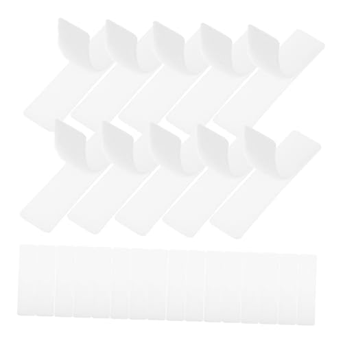 Ciieeo 48 Paare Klettband Selbstklebend Starkes Band mit Hoher Haftkraft Quadratische Form für Büro Zuhause Vielseitig Einsetzbar Robust Langlebig von Ciieeo