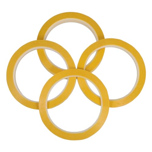 Ciieeo 4Rollen Hitzebeständiges Klebeband Pet Isolierband für Bastelkennzeichnung und Organisation Stark Haftend Feuerfest für Büro und Haushalt Ciieeo 4Rollen Hitzebeständiges Klebeband Pet Isolierband für Bastelkennzeichnung und Organisation Stark Haftend Feuerfest für Büro und Haushalt von Ciieeo