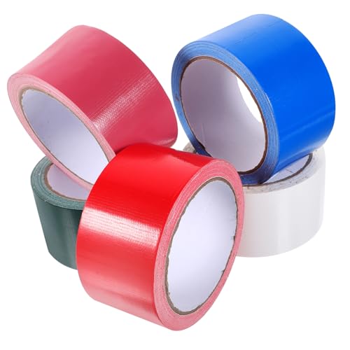 Ciieeo 5 Rollen Buntes Teppichband Klebeband reparieren Reparatur grüne Klebeband Handwerk im Freien Teppichband für hohe Beanspruchung Teppichklebeband für Teppiche Massenband Glasur von Ciieeo