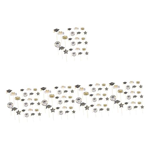 Ciieeo 5 Sätze Cupcake Topper Für Abschlussfeier Dekorative Kuchenstecker Für Graduation Cake Und Partyzubehör Zur Feier Des Abschlusses 24 Stück * 5 Ciieeo 5 Sätze Cupcake Topper Für Abschlussfeier Dekorative Kuchenstecker Für Graduation Cake Und Partyzubehör Zur Feier Des Abschlusses 24 Stück * 5 von Ciieeo