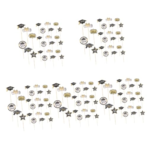 Ciieeo 5 Sätze Graduation Cupcake Picks Dekorative Topper Für Abschlussfeier Für Kuchen Und Desserts Sicher Und Gesund Vielseitig Einsetzbar Für Feierliche Anlässe 24 Stück * 5 Ciieeo 5 Sätze Graduation Cupcake Picks Dekorative Topper Für Abschlussfeier Für Kuchen Und Desserts Sicher Und Gesund Vielseitig Einsetzbar Für Feierliche Anlässe 24 Stück * 5 von Ciieeo