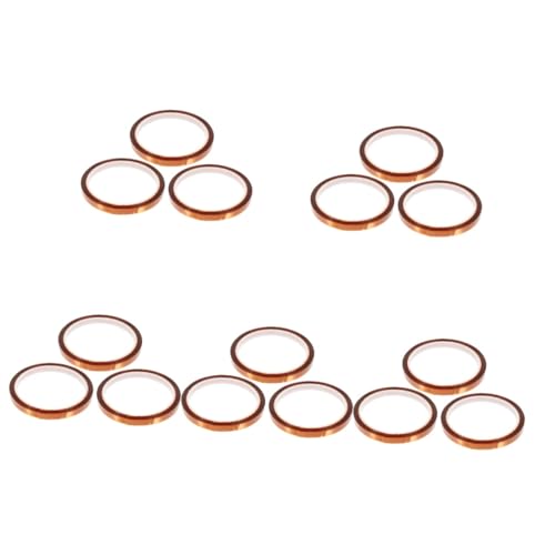 Ciieeo 5 Sätze Hochtemperatur Isolierband Hitzebeständiges Klebeband Für Schweißarbeiten Beschattung Elektronik Für Pulverbeschichtung Pcb Druck Varianten 3 Rollen * 5 von Ciieeo