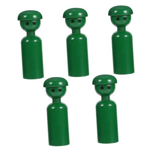 Ciieeo 5 Stück Holzpuppenspielzeug Minifiguren für Mädchen Lernspielzeug für Kleinkinder Lernspielzeug aus Holz Cartoon-Figuren aus Holz farbenfrohe Bildungsspielzeug Holzfiguren Grün Ciieeo 5 Stück Holzpuppenspielzeug Minifiguren für Mädchen Lernspielzeug für Kleinkinder Lernspielzeug aus Holz Cartoon-Figuren aus Holz farbenfrohe Bildungsspielzeug Holzfiguren Grün von Ciieeo