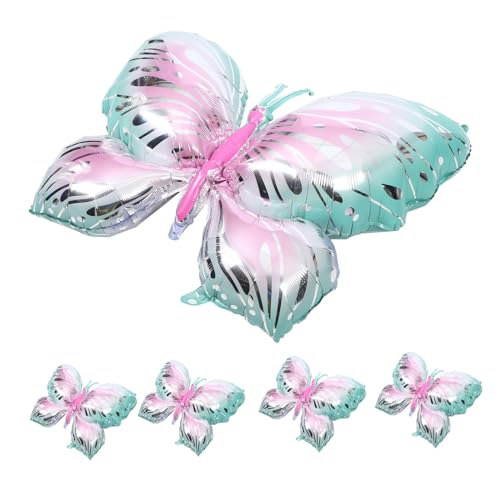 Ciieeo 5 Stück Schmetterlingsballon Aus Aluminiumfolie Party Willkommensballons Geburtstagsballons Für Jungen Geburtstags-ballonbogen-kit Rosa Geburtstagsballons Wasserballon Fiesta Feste Ciieeo 5 Stück Schmetterlingsballon Aus Aluminiumfolie Party Willkommensballons Geburtstagsballons Für Jungen Geburtstags-ballonbogen-kit Rosa Geburtstagsballons Wasserballon Fiesta Feste von Ciieeo