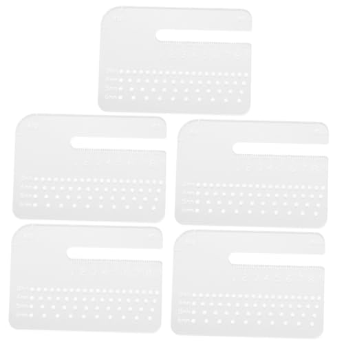 Ciieeo 5 Stück Stanzhilfsplatte für Ledernähte Lederschläger Heftstanzhilfsplatte Lochstanzwerkzeug leder locher Stanzwerkzeuge aus Leder Locher für Stoff großer Locher Locherplatte Acryl Ciieeo 5 Stück Stanzhilfsplatte für Ledernähte Lederschläger Heftstanzhilfsplatte Lochstanzwerkzeug leder locher Stanzwerkzeuge aus Leder Locher für Stoff großer Locher Locherplatte Acryl von Ciieeo