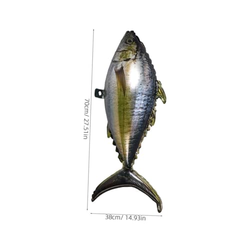 Ciieeo 5 Stück Teiliges Aufblasbare Thunfischballons Realistische Meerestier Deko Vielseitig für Angler Geburtstag Strandparty Motto Einfache Handhabung Wiederverwendbar Ciieeo 5 Stück Teiliges Aufblasbare Thunfischballons Realistische Meerestier Deko Vielseitig für Angler Geburtstag Strandparty Motto Einfache Handhabung Wiederverwendbar von Ciieeo