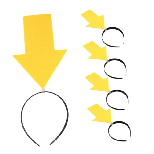 Ciieeo 5 Stück Teiliges Lustiges Pfeilförmiges Stirnband Party Haarreif Halloween Kostüm Haarreifen für Karneval Geburtstagsfeier Fotorequisiten Gelb Leicht und Bequem für Erwachsene Ciieeo 5 Stück Teiliges Lustiges Pfeilförmiges Stirnband Party Haarreif Halloween Kostüm Haarreifen für Karneval Geburtstagsfeier Fotorequisiten Gelb Leicht und Bequem für Erwachsene von Ciieeo