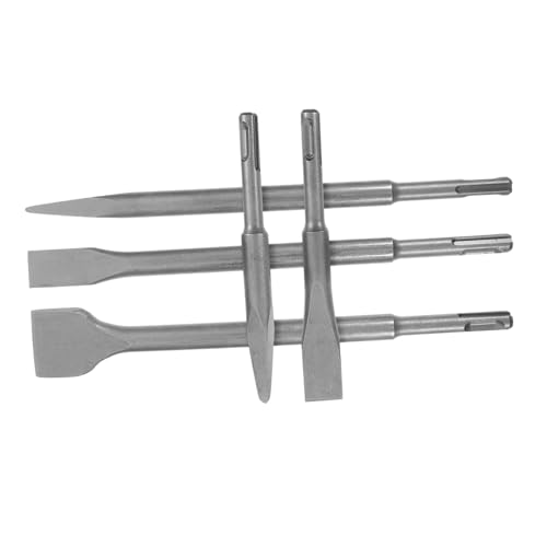 Ciieeo 5 Stück Teiliges Meißel Set für Bohrhammer Stahlbeton Meißel Betonmeißel Ziegelbohrer mit Präziser Oberfläche für Betonwände DIY und Profi Einsatz Langlebig Ciieeo 5 Stück Teiliges Meißel Set für Bohrhammer Stahlbeton Meißel Betonmeißel Ziegelbohrer mit Präziser Oberfläche für Betonwände DIY und Profi Einsatz Langlebig von Ciieeo