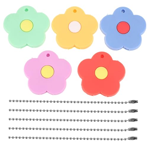 Ciieeo 5 Stück Teiliges Silikon Schlüsselcover Set mit Blumenmotiv Flexible Langlebige Schlüsselkappen Leicht und Kompakt Geeignet als Schutz für Hausschlüssel und Schlüsselanhänger Ciieeo 5 Stück Teiliges Silikon Schlüsselcover Set mit Blumenmotiv Flexible Langlebige Schlüsselkappen Leicht und Kompakt Geeignet als Schutz für Hausschlüssel und Schlüsselanhänger von Ciieeo