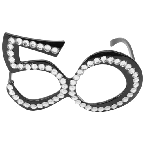 Ciieeo 50 Jahre Alte Brille Geburtstags Foto Requisiten Neuartige Brille Party Brille Neuartige Sonnenbrille Happy Birthday Brille Geburtstagsparty Brille Geburtstags Stirnband von Ciieeo