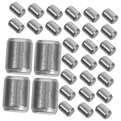 Ciieeo 50 Stück Dowel Metallpositionierungsstifte Zylindrische Stifthalter Regalstützen für Möbel Montage Industriebedarf Präzise Befestigung Langlebig von Ciieeo