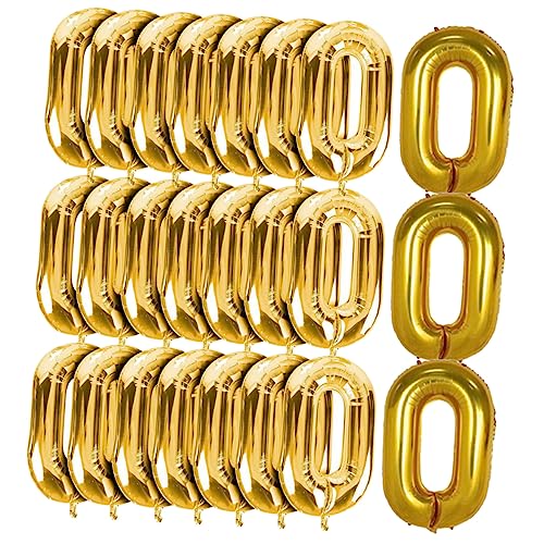 Ciieeo 50 Stück Goldene Folienkette Ballons für Geburtstagsfeiern Hochzeiten Retro Dekorationen Leicht zu Kombinieren für Feste und Partys Ciieeo 50 Stück Goldene Folienkette Ballons für Geburtstagsfeiern Hochzeiten Retro Dekorationen Leicht zu Kombinieren für Feste und Partys von Ciieeo