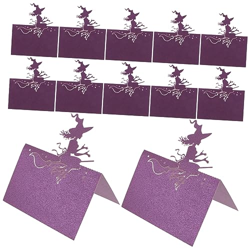 Ciieeo 50 Stück Halloween Tischkarten Namenskarten für Hochzeiten und Partys Platzkarten oder Essensetiketten für Halloween Feiern Tischdekoration Unterscheidung der Gäste Ciieeo 50 Stück Halloween Tischkarten Namenskarten für Hochzeiten und Partys Platzkarten oder Essensetiketten für Halloween Feiern Tischdekoration Unterscheidung der Gäste von Ciieeo