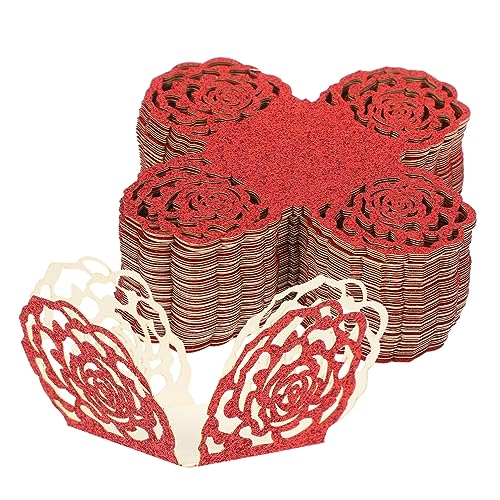 Ciieeo 50 Stück Papier Schokoladenverpackungen für Pralinen Dekorative Trüffelbecher Kleine Backformen Candy Wrappers für Partys und Hochzeiten Ciieeo 50 Stück Papier Schokoladenverpackungen für Pralinen Dekorative Trüffelbecher Kleine Backformen Candy Wrappers für Partys und Hochzeiten von Ciieeo