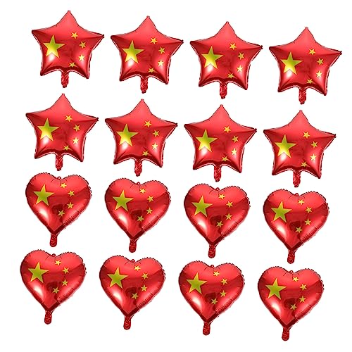 Ciieeo 50 Stück Sterne Flagge Ballons Rote Luftballons Anstieg Ballonpumpe Elektrisch Folienballons Herz Dekoration Scheffel Rotes Flagge Des Porzellandekors Aluminiumfolie Ciieeo 50 Stück Sterne Flagge Ballons Rote Luftballons Anstieg Ballonpumpe Elektrisch Folienballons Herz Dekoration Scheffel Rotes Flagge Des Porzellandekors Aluminiumfolie von Ciieeo