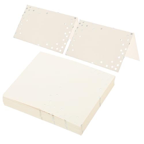 Ciieeo 50 Stück Tischkarten Hochzeit Platzkarten mit Kreativen Designs Beschriftbare Tischnamenkarten für Hochzeiten und Feierlichkeiten für Sitzordnung und Tischdekoration Ciieeo 50 Stück Tischkarten Hochzeit Platzkarten mit Kreativen Designs Beschriftbare Tischnamenkarten für Hochzeiten und Feierlichkeiten für Sitzordnung und Tischdekoration von Ciieeo