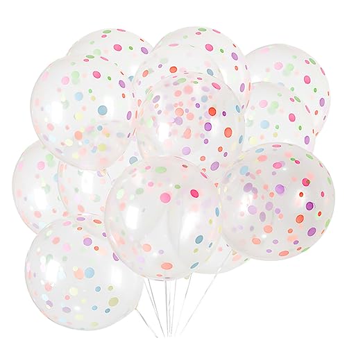 Ciieeo 50 Stück Transparente Punkt Luftballons Bunte Latexballons für Geburtstag Hochzeit Partydekorationen Klare Farbige Deko für Festlichkeiten Ciieeo 50 Stück Transparente Punkt Luftballons Bunte Latexballons für Geburtstag Hochzeit Partydekorationen Klare Farbige Deko für Festlichkeiten von Ciieeo