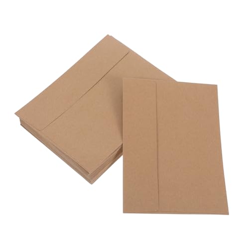 Ciieeo 50 Stück Umschlag begrüßen klein Abdeckung Brief Post Umschläge für Einladungen Umschläge selbstklebend Umschläge für Segenskarten Umschläge verpacken Partyzubehör Papier Khaki Ciieeo 50 Stück Umschlag begrüßen klein Abdeckung Brief Post Umschläge für Einladungen Umschläge selbstklebend Umschläge für Segenskarten Umschläge verpacken Partyzubehör Papier Khaki von Ciieeo