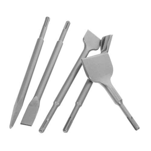 Ciieeo 5Er Set Bohrer für Fliesen gezahntes Rippenwerkzeug für Töpferei Fliesenentfernerwerkzeug Meißel entfernen Steinbohrer Fliesenschaber Abriss Verchromter Stahl Grey Ciieeo 5Er Set Bohrer für Fliesen gezahntes Rippenwerkzeug für Töpferei Fliesenentfernerwerkzeug Meißel entfernen Steinbohrer Fliesenschaber Abriss Verchromter Stahl Grey von Ciieeo