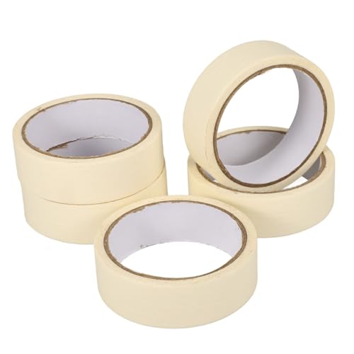 Ciieeo 5Rollen Abdeckband Klebeband Für Kfz Lackierung Professionelles Rückstandfreies Abdecken Für Renovierungen Kunstprojekte Ciieeo 5Rollen Abdeckband Klebeband Für Kfz Lackierung Professionelles Rückstandfreies Abdecken Für Renovierungen Kunstprojekte von Ciieeo