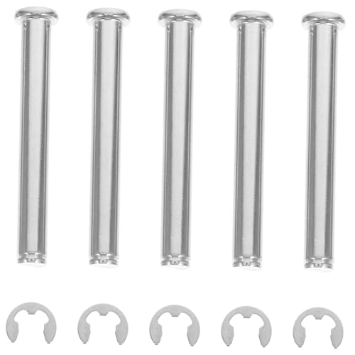 Ciieeo 5Stücke Palettenregalstifte Flachkopf Nutstifte Positionierungszylinderstifte mit Sicherungsringen Zubehör für Stabile Palettenregale Einfach Ciieeo 5Stücke Palettenregalstifte Flachkopf Nutstifte Positionierungszylinderstifte mit Sicherungsringen Zubehör für Stabile Palettenregale Einfach von Ciieeo