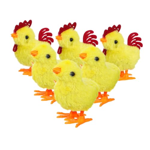 Ciieeo 6 Stück Aufzieh Künstlicher Kragen Hemd Brosche Kaninchen Tiere Hühnerspielzeug Hirschleder Samtgürtel Massenspielzeug Verwirrtes Spielzeugdekoration Kinderspielzeug Gelbes Plüsch Ciieeo 6 Stück Aufzieh Künstlicher Kragen Hemd Brosche Kaninchen Tiere Hühnerspielzeug Hirschleder Samtgürtel Massenspielzeug Verwirrtes Spielzeugdekoration Kinderspielzeug Gelbes Plüsch von Ciieeo